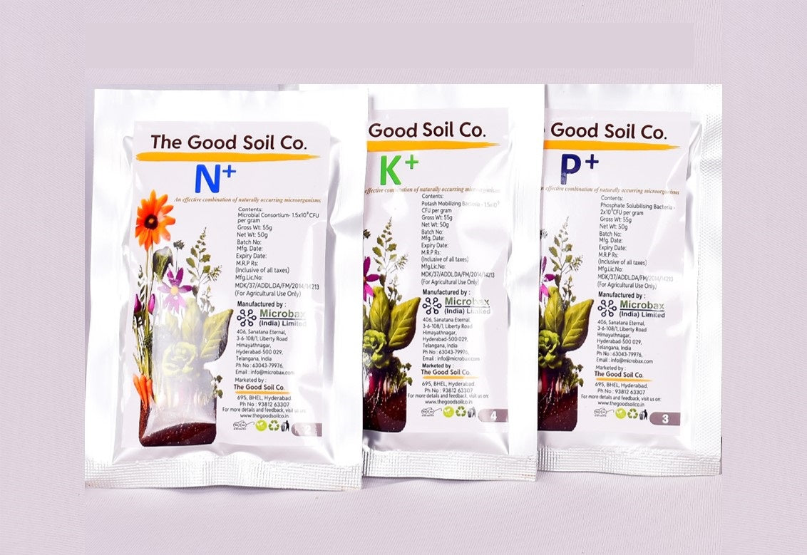 NKP-Essential Plant Nutrients combo |100% Organic |Chemical-free & Eco-Friendly | Safe for all Soil Types.